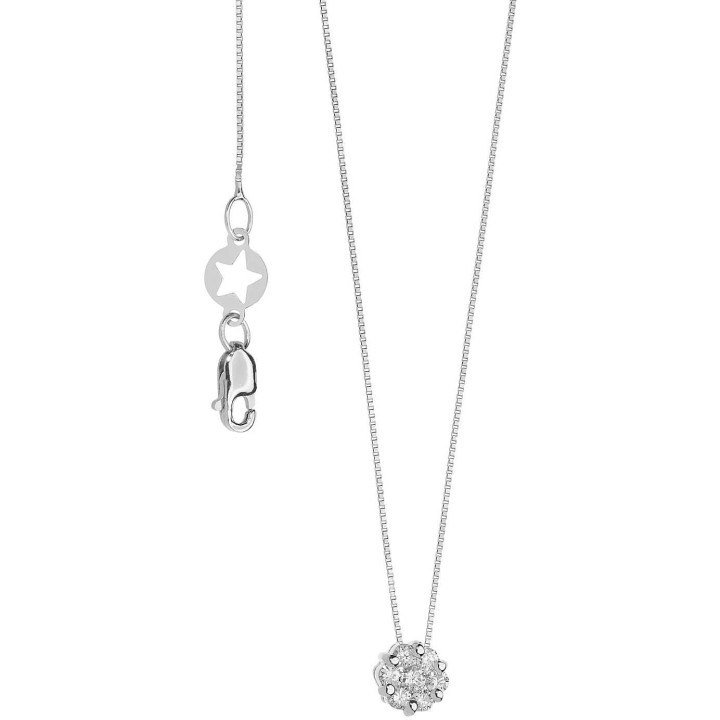 Necklaces Comete Rose di Diamanti Necklace GLB1550