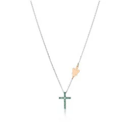 Giannotti Angels Cross with Diamonds