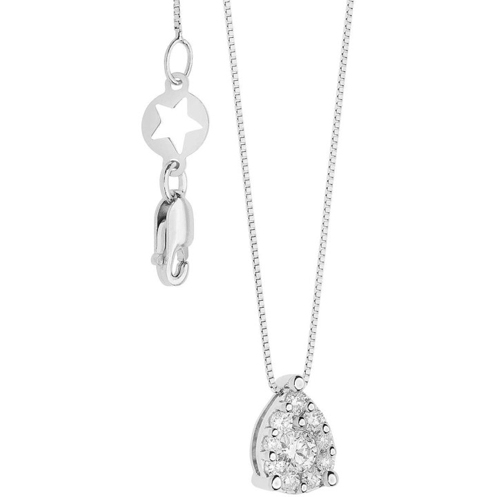 Necklaces Comete Rose di Diamanti Necklace GLB1614