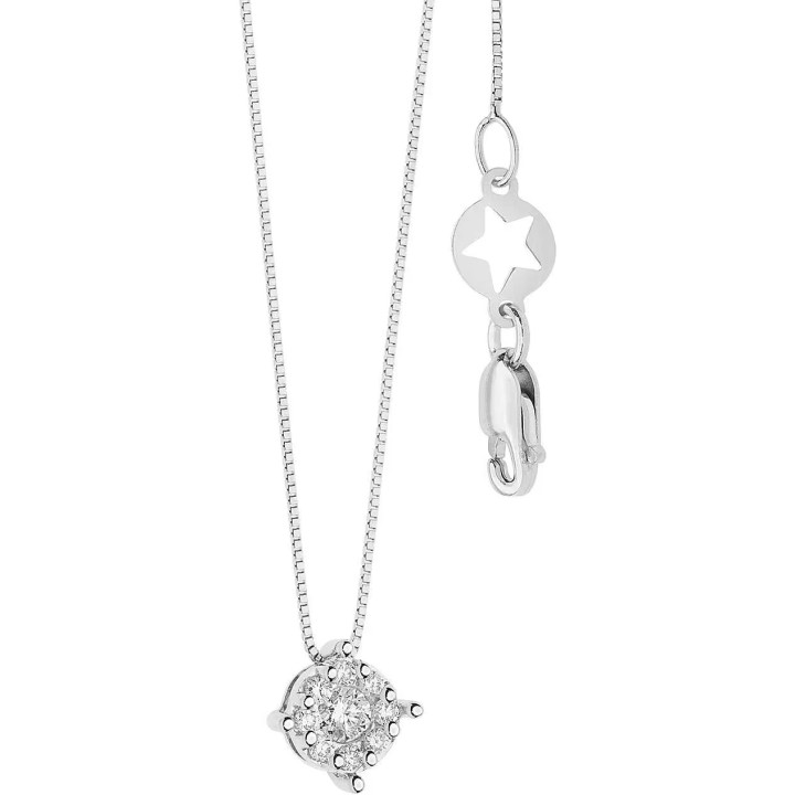 Necklaces Comete Rose di Diamanti Necklace GLB1610