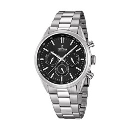 Watches Festina Timeless Chrono Black Watch F16820/4