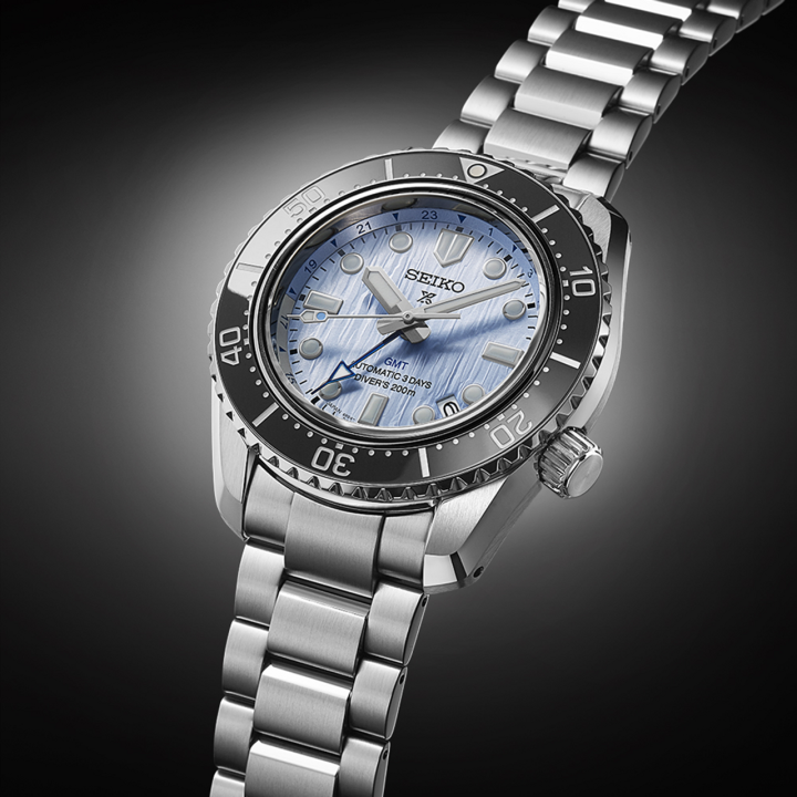 Watches Seiko 'Glacier Blue' Marinemaster 200 GMT Limited