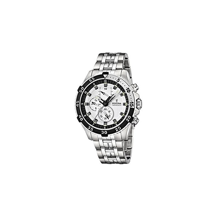 Watches Festina Sport Chrono White and Black Watch F16603/1
