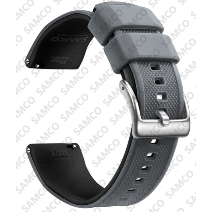 Ricambi Cinturino gomma siliconica Bicolore bicsil02